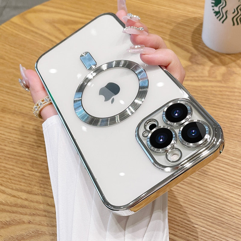 Clear Protective Silicone iPhone Cover