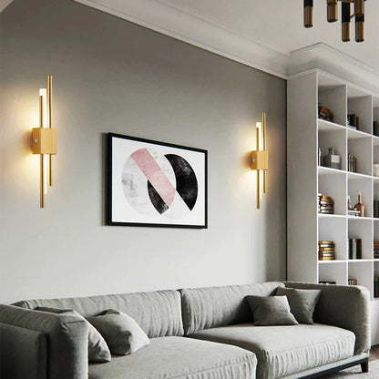 Stylish LED Wall Light with USB Charger