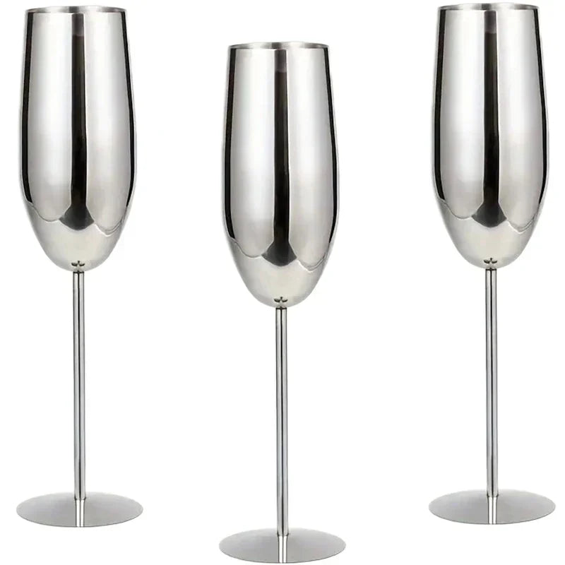 Durable Steel Drinking Glasses (6 Pack) - Cofik