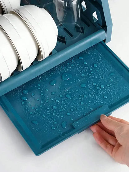 Compact Dish Rack Tray