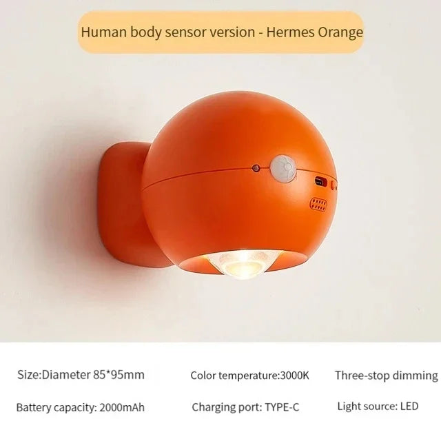 Compact LED Adjustable Wall Light