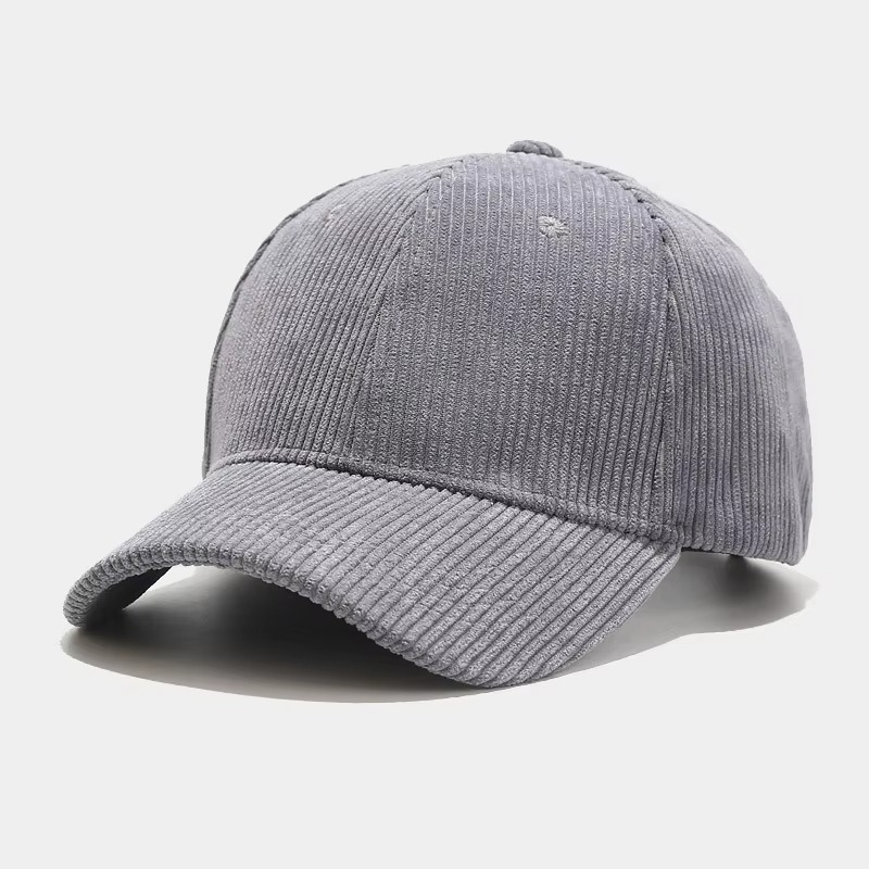 Retro Cord Baseball Hat Adjustable Fit