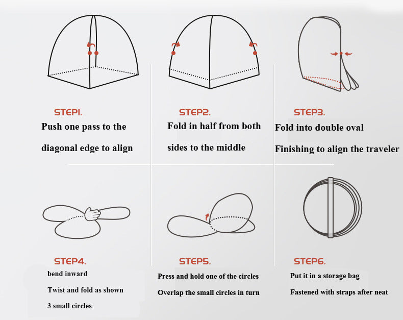 Portable Pop Up Mosquito Bed Net