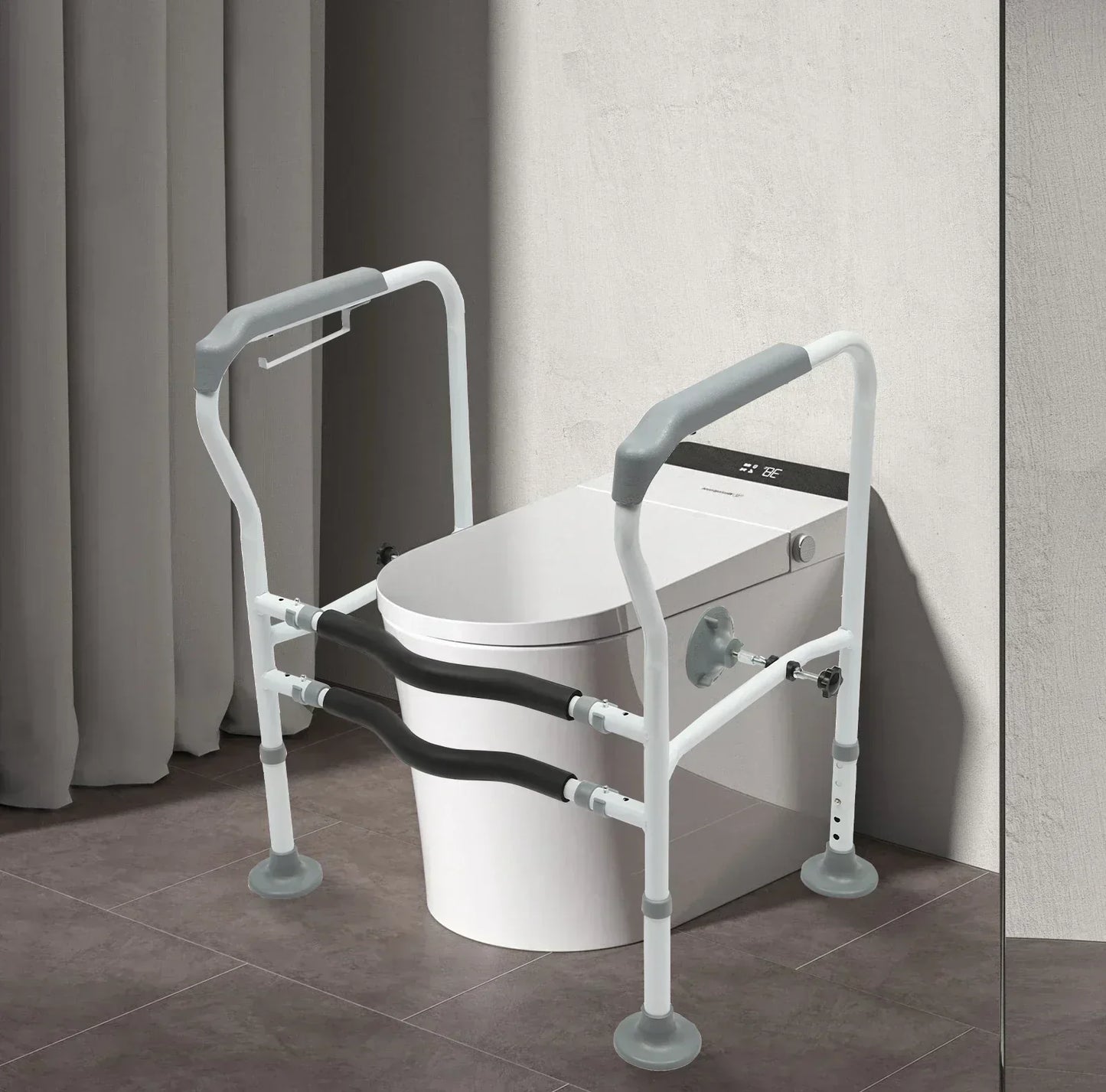 Easy Grip Adjustable Toilet Safety Handle Rails