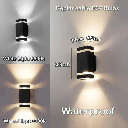 Waterproof Outdoor Up Down LED Light
