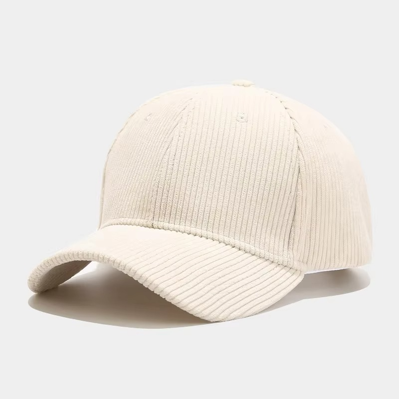 Retro Cord Baseball Hat Adjustable Fit