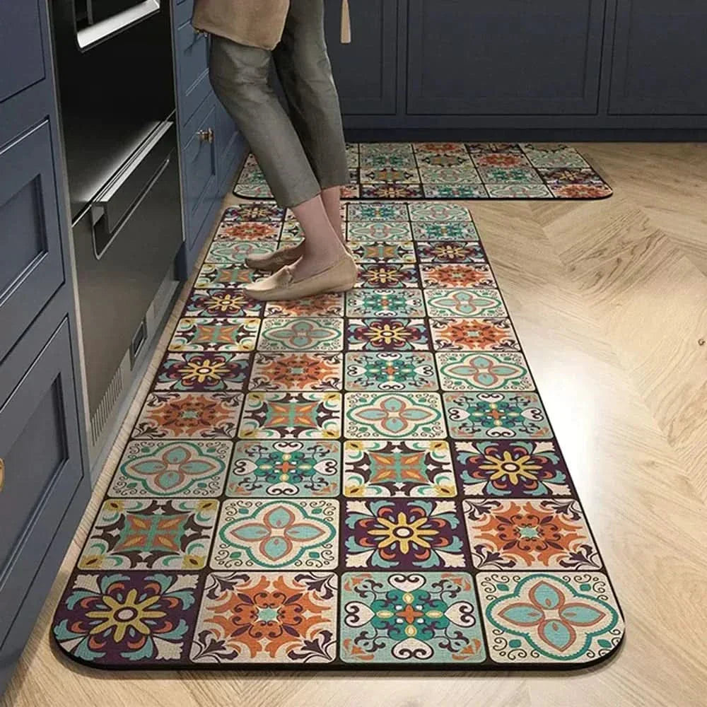 Grip Kitchen Mats and Runners - Waterproof Floor Covers