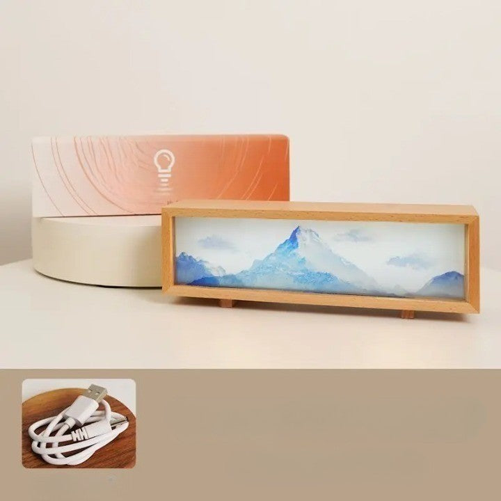 Colorful LED Touch Table Lamp