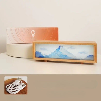 Colorful LED Touch Table Lamp