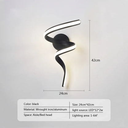 Simple Slim LED Wall Light
