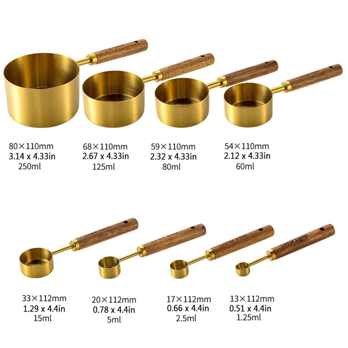 Noxord Accurate Kitchen Measuring Cups Set - Cofik