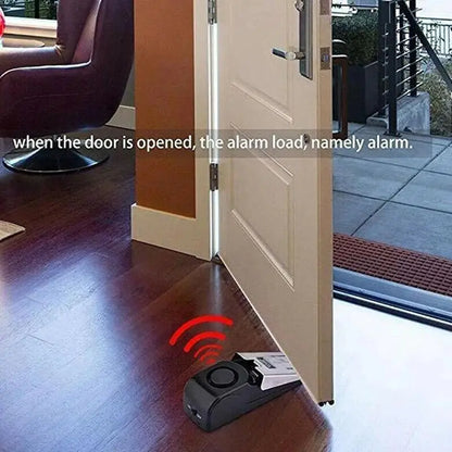 Secure Home Door Stop Alarm System