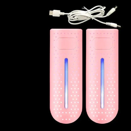 Compact UV Shoe Sanitizer and Dryer