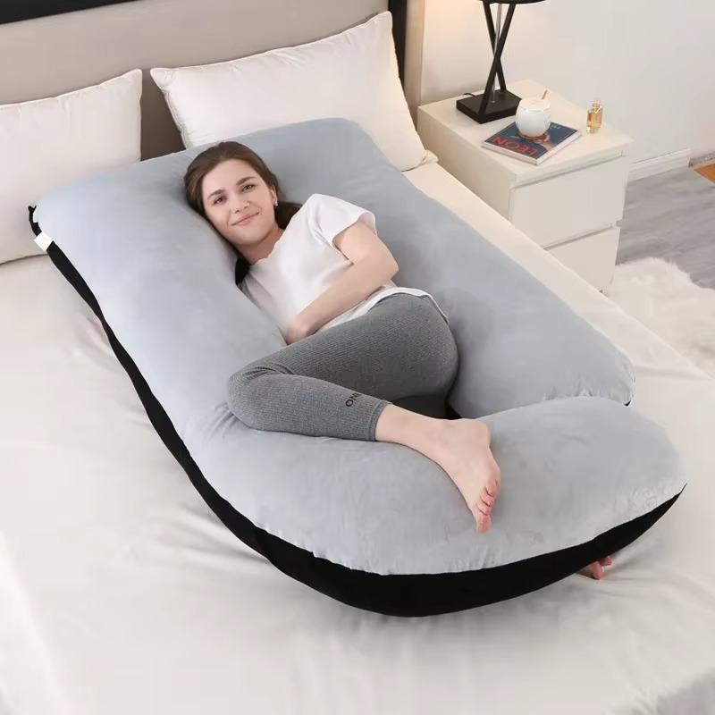 Comfortable Full Body Pregnancy Pillow for Side Sleepers - Cofik