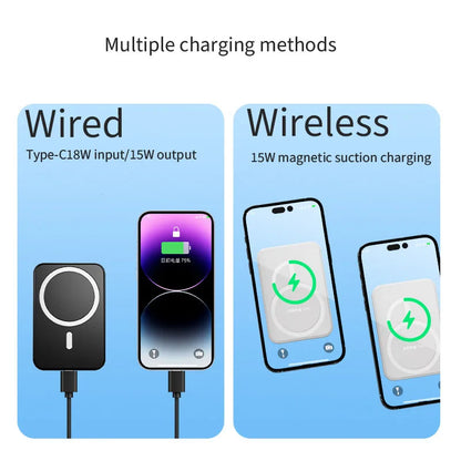 Portable Magnetic Phone Power Bank with Stand