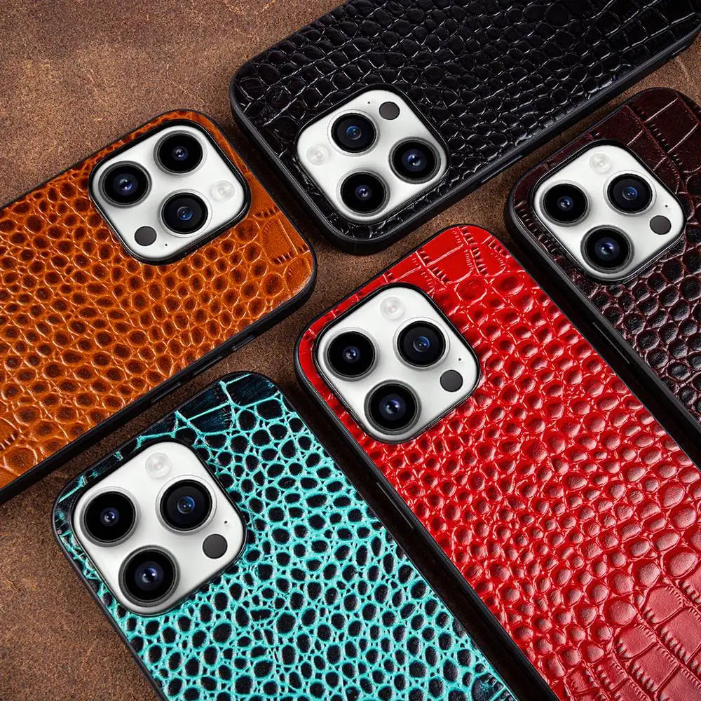 Premium Real Leather iPhone Cover - Cofik