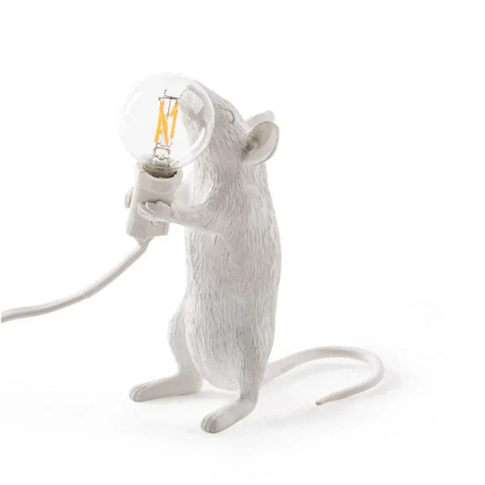 Fun Animal LED Desk Lamps: Cute Cat, Rat, Squirrel Night Lights