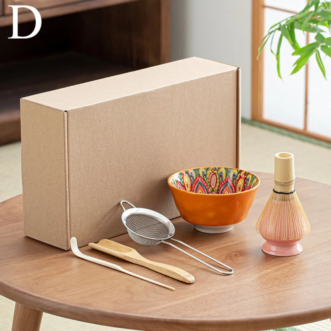 Traditional Japanese Matcha Tea Ceramic Set