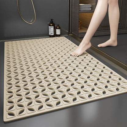 Non-Slip Bathroom Floor Mat with Drainage Holes