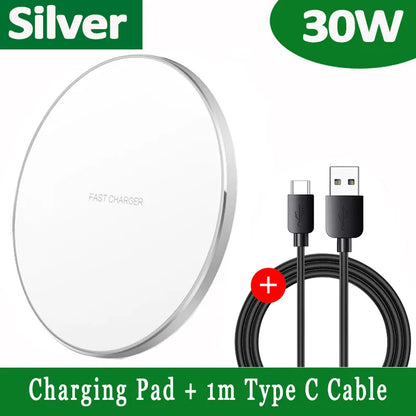 Quick Wireless Charging Pad for iPhone & Android