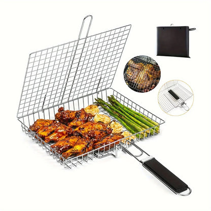 Portable Non Stick BBQ Grill Basket Set