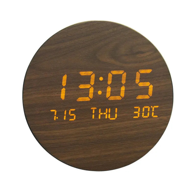 Green Energy LED Desk Clock - Cofik