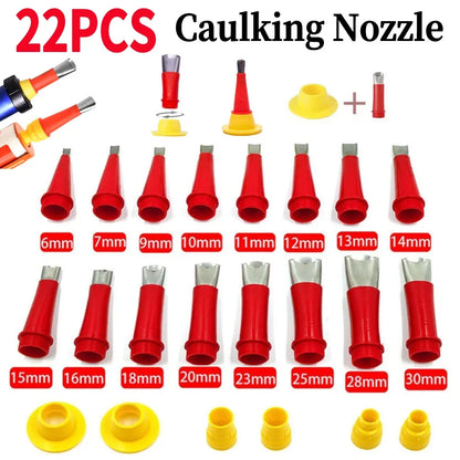 Practical Caulk Gun Nozzle Set - Cofik