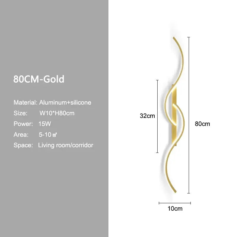 Contemporary LED Indoor Wall Lights