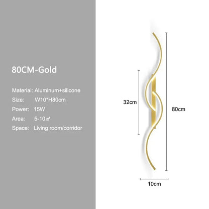 Contemporary LED Indoor Wall Lights