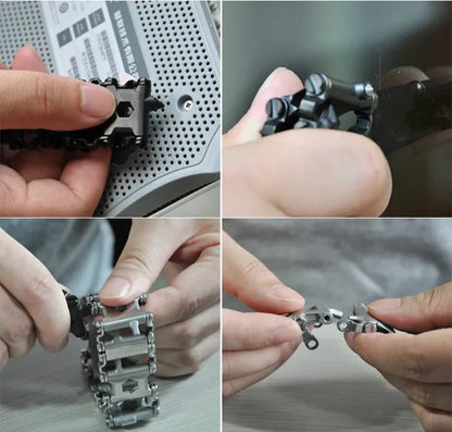 Durable Steel Survival Bracelet