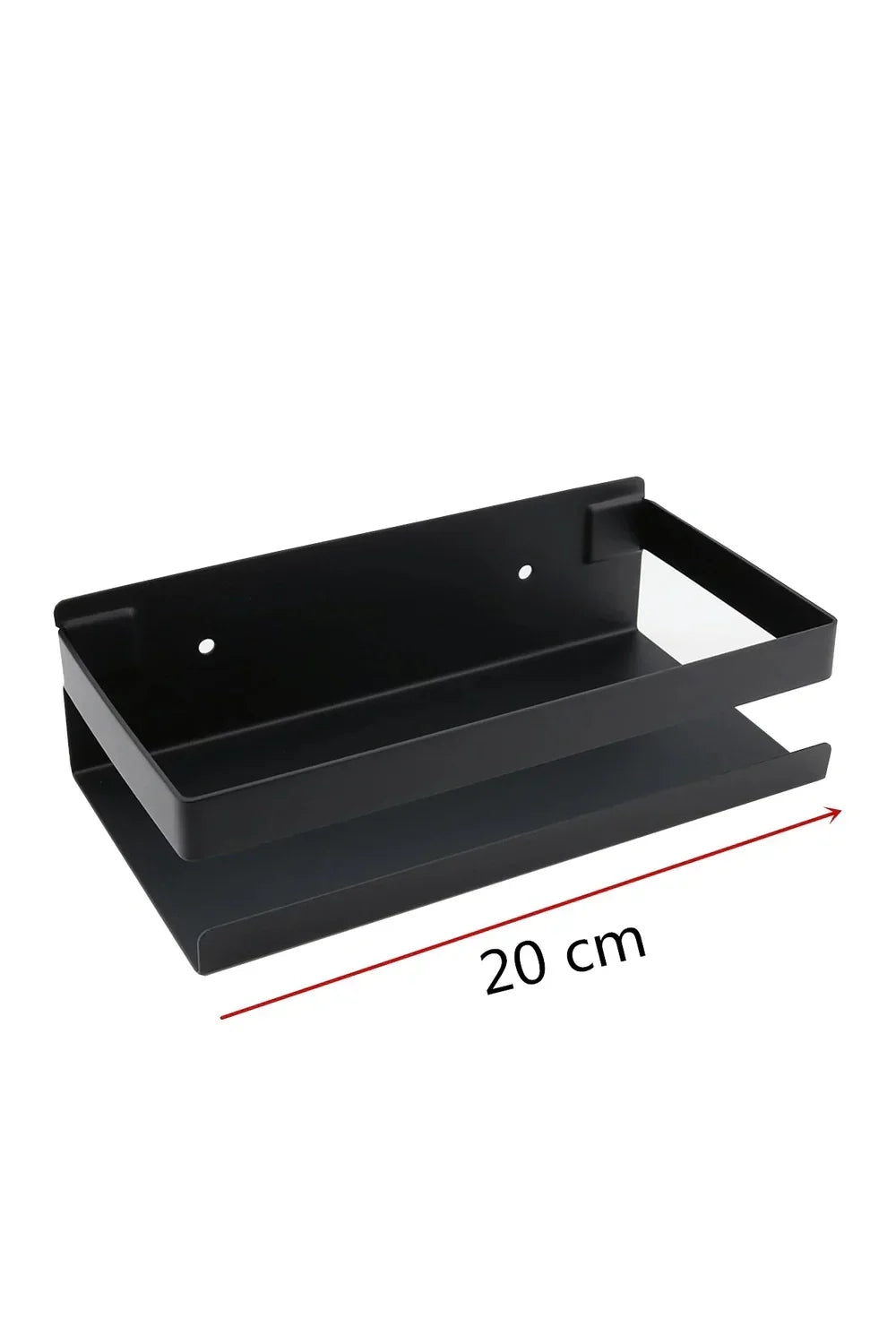 Stylish Wall Mounted Black Shelves