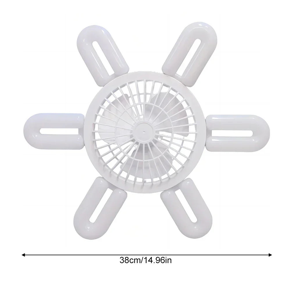 Quiet Dimmable LED Ceiling Fan Light