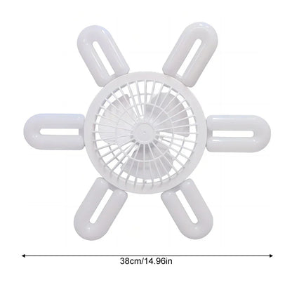 Quiet Dimmable LED Ceiling Fan Light