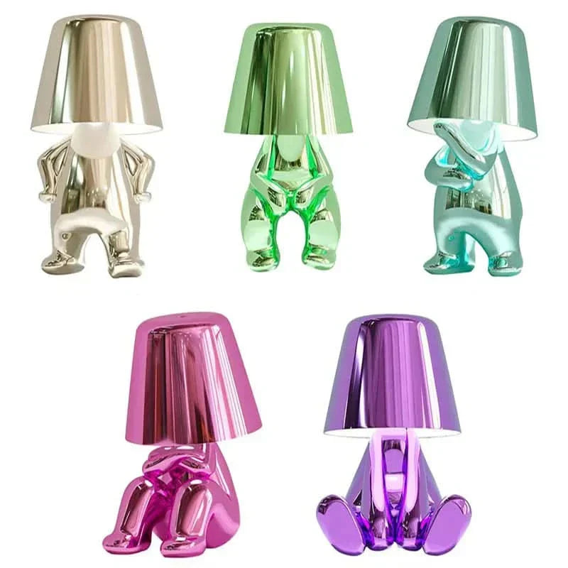 Modern Resin Desk LED Lamp