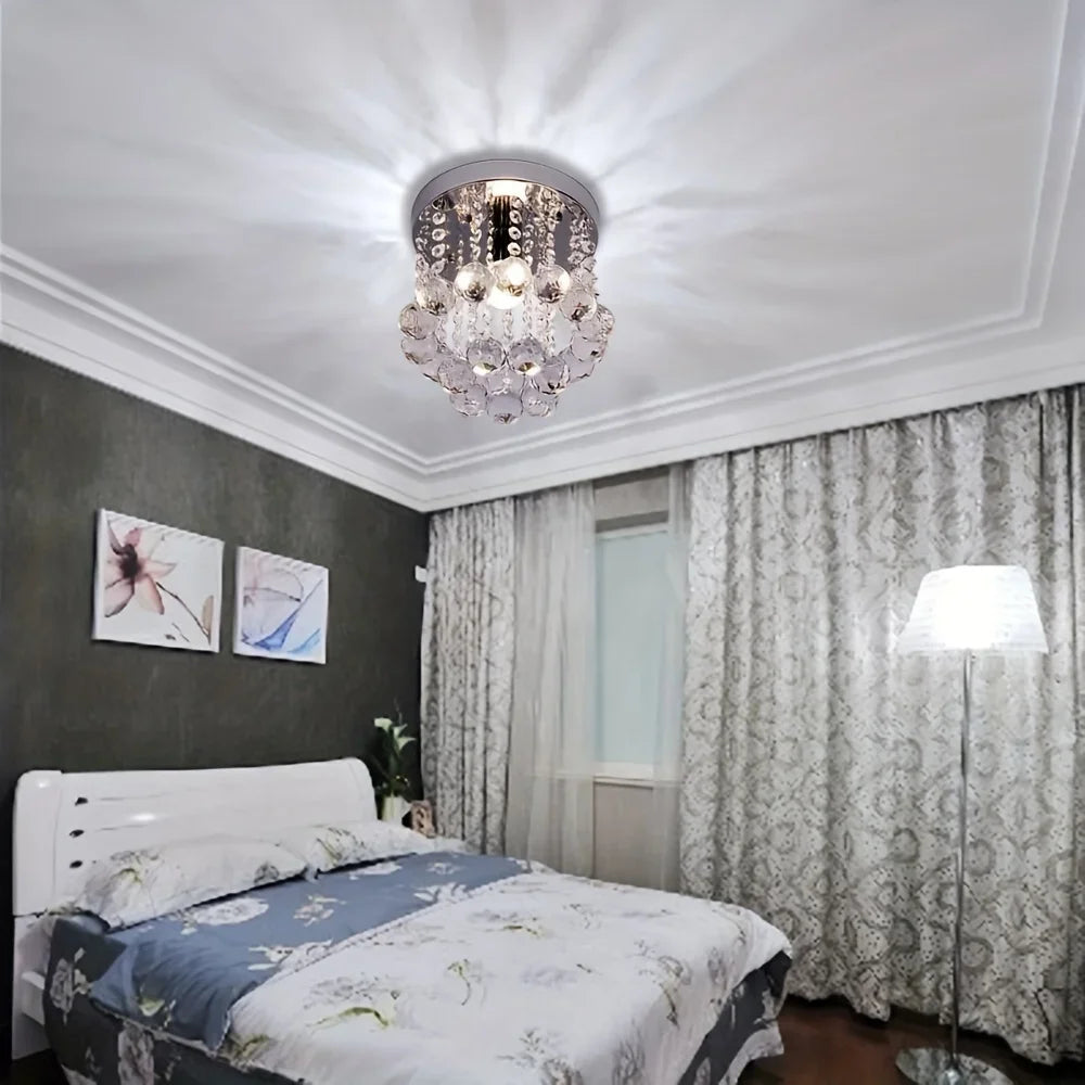 Elegant Glass Chandelier Ceiling Light