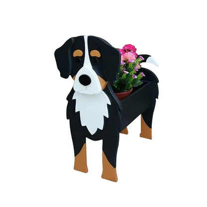 Cute Dog Planter Pot - Fun Animal Flower Holder