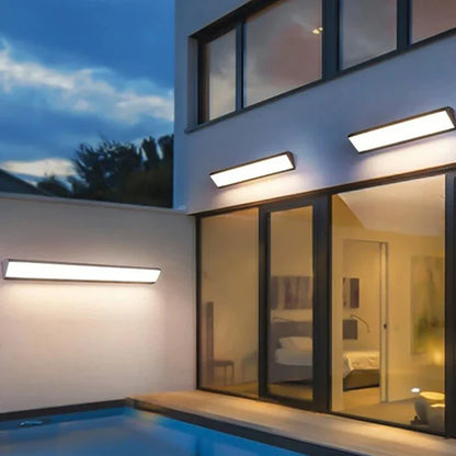 Outdoor LED Wall Light Fixtures - Waterproof Aluminum Porch Lights