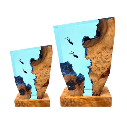 Coastal Style Diver Desk Lamp