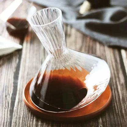 Luxury Clear Glass Wine Decanter 1L