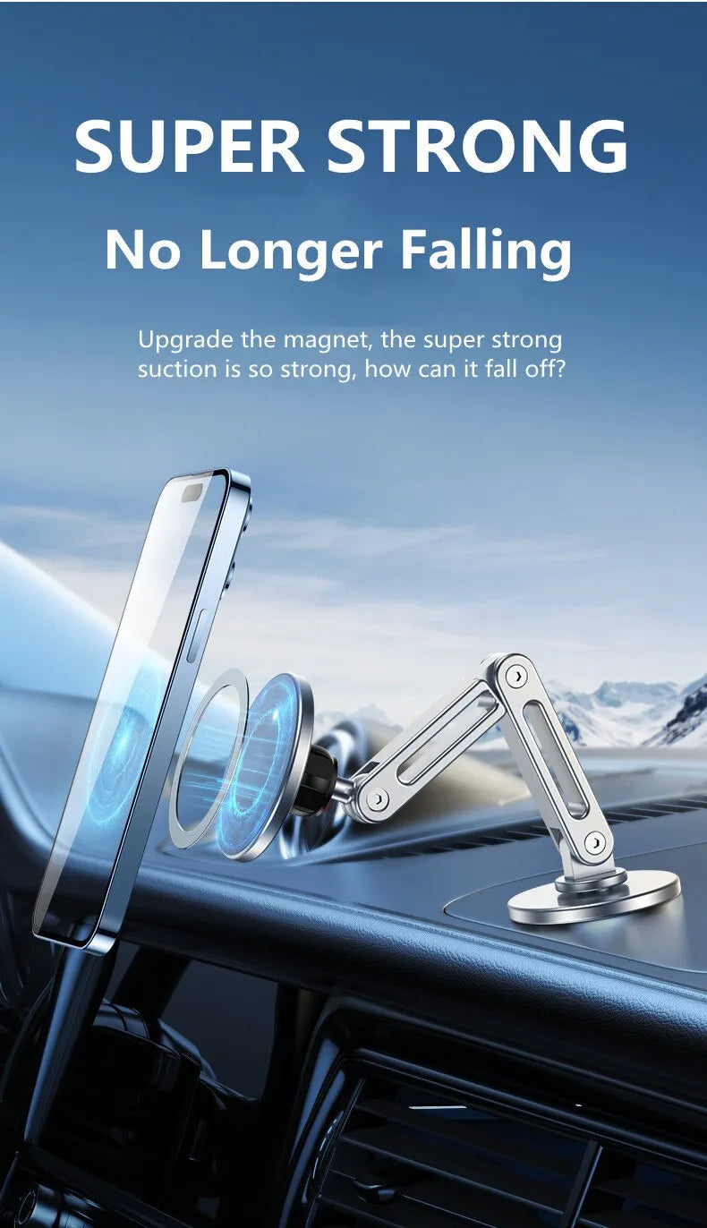 Flexible 360 Phone Mount with Strong Magnet