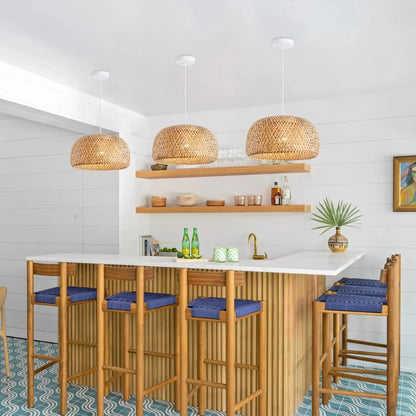 Elegant Natural Bamboo Pendant Lamp