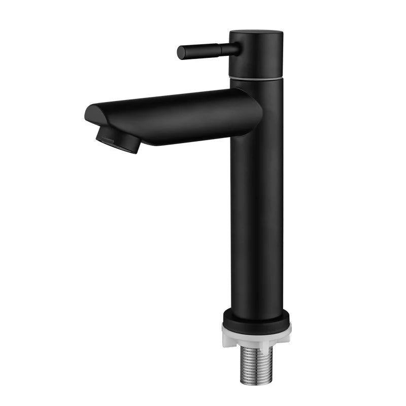 Premium Brushed Stainless Steel Bathroom Faucet