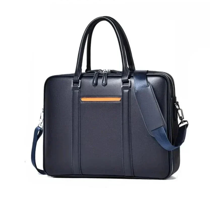 Professional Leather Laptop Crossbody Bag