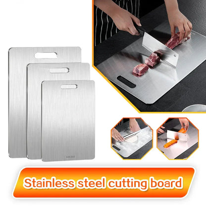 Durable Kitchen Stainless Steel Chopping Board