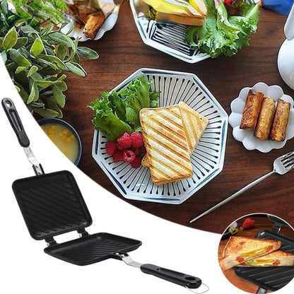 Easy Use 2 in 1 Non Stick Sandwich Pan