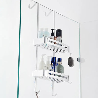 Easy Install Shower Storage Double Tier Shelf