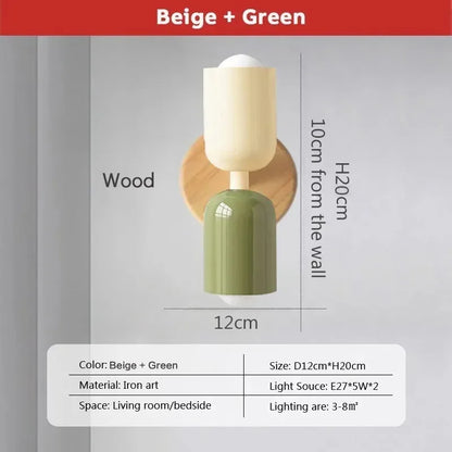 Simple LED Double Head Wall Lamp