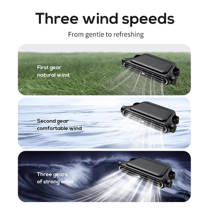 Portable Car Seat Cooling Fan 3 Speed Adjustable