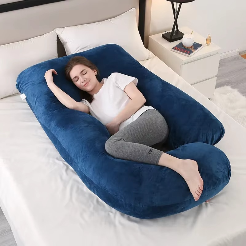 Comfortable Full Body Pregnancy Pillow for Side Sleepers