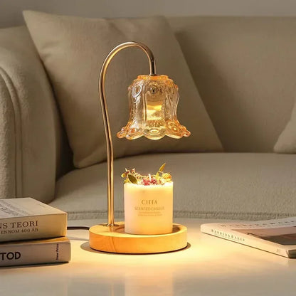 Petite Floral Electric Candle Light Lamp - Cofik